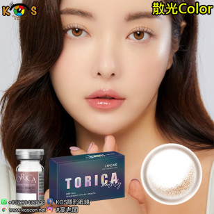 【散光】Lensme Torica Eyedew Hidden Choco 토리카 아이듀 히든 쵸코 (난시 교정용) 每月抛棄散光彩妝隱形眼鏡